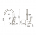 Кухонный смеситель OMOIKIRI Shinagawa-P Кухонный смеситель OMOIKIRI Shinagawa-P