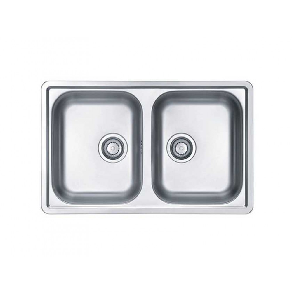 ALVEUS LINE 90 NAT-90 790X500 2X  нерж.сталь