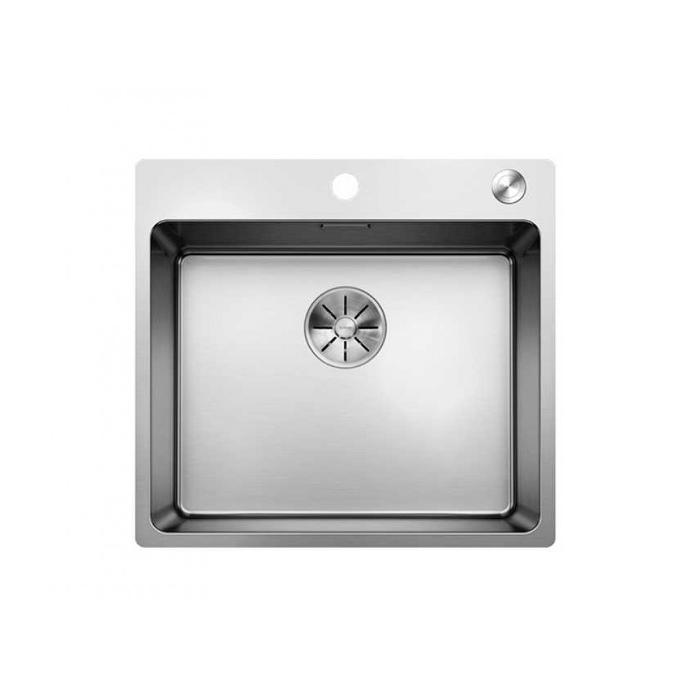 Blanco ANDANO 500-IF/A InFino нерж. сталь  (клапан-автомат PushControl)