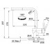 Franke Atlas Neo Sensor pull-out (115.0625.523) Franke Atlas Neo Sensor pull-out (115.0625.523)