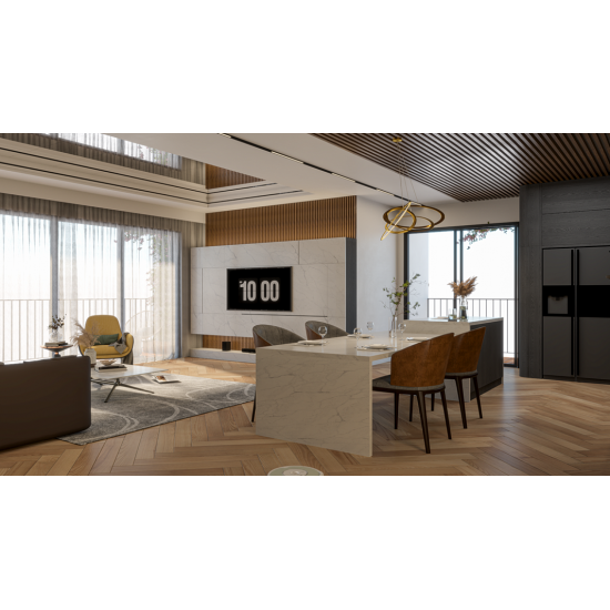 Vicostone Серый Монет | Grey Monet BQ-6800 Vicostone (Викостоун)