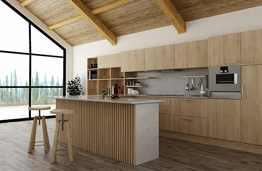 Vicostone Белая долина | Valley White BQ-2600 Vicostone (Викостоун)