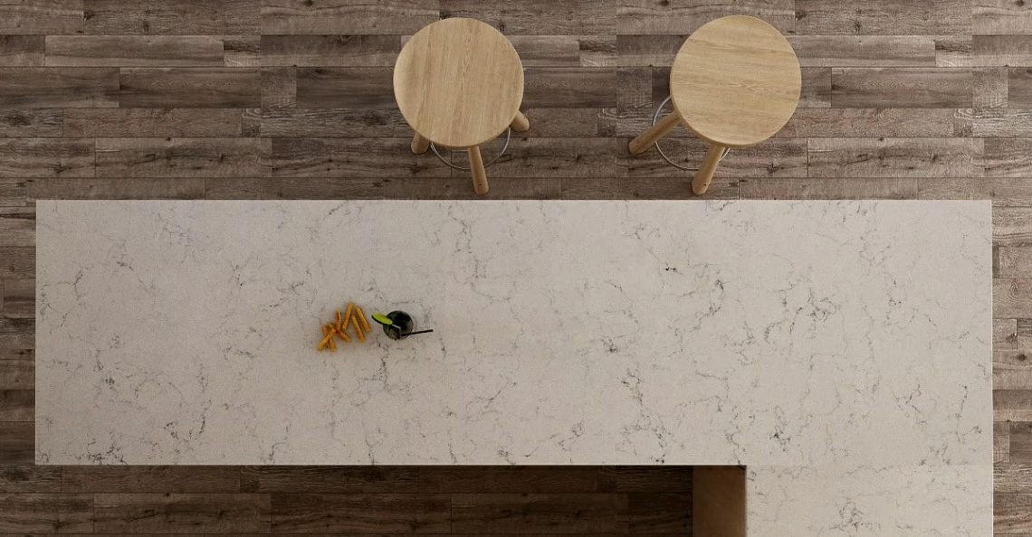 Vicostone Белая долина | Valley White BQ-2600 Vicostone (Викостоун)