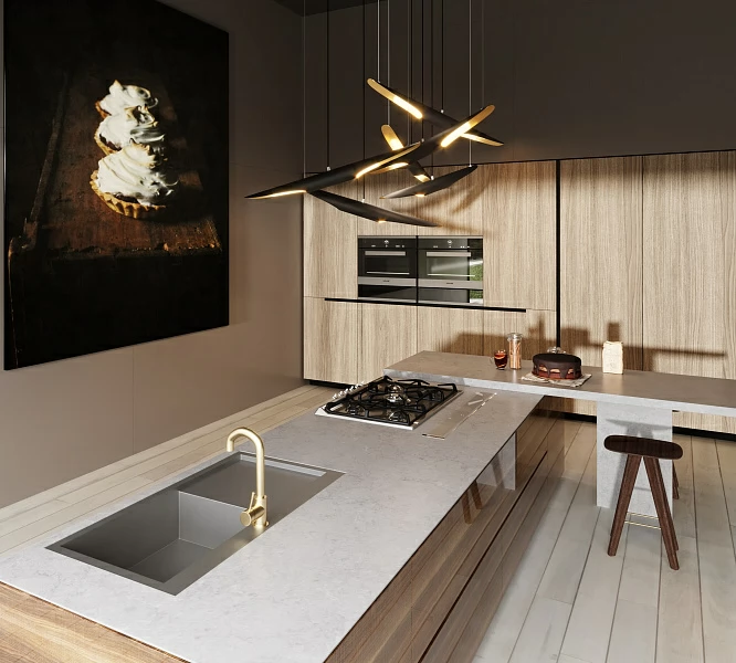 Vicostone Сериццо Монтероза | Serizzo Monterosa BQ-2607 Vicostone (Викостоун)