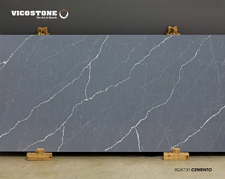 Vicostone Цементо | Cemento (Brushed) BQ-8730 Vicostone (Викостоун)